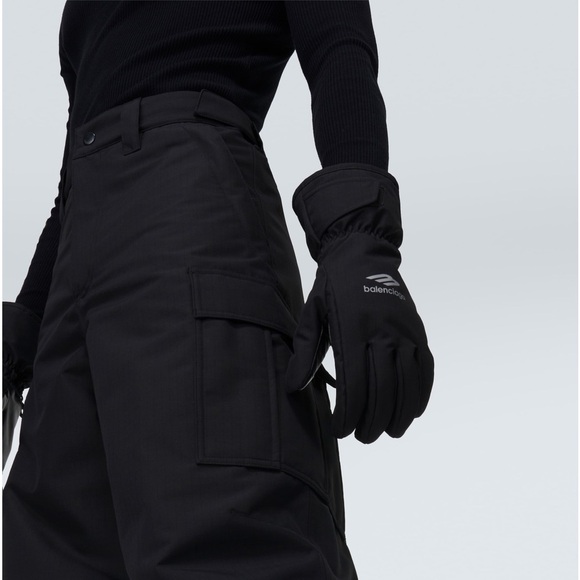 Balenciaga Skiwear Ski gloves leather gloves szS/M with dust bag Balenciaga Auth - Picture 13 of 14